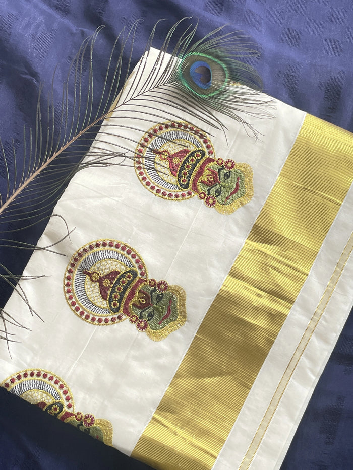 Kathakali Onam Saree NK489