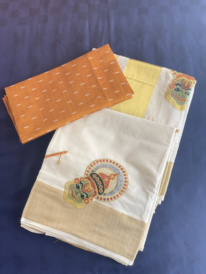 Kathakali Onam Set Mundu NK487