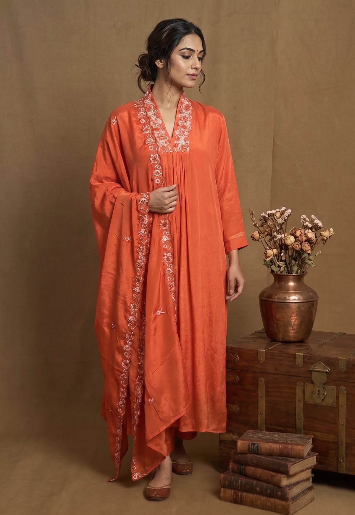 Orange Thread Work Chinon A line 3 Piece Set NK157