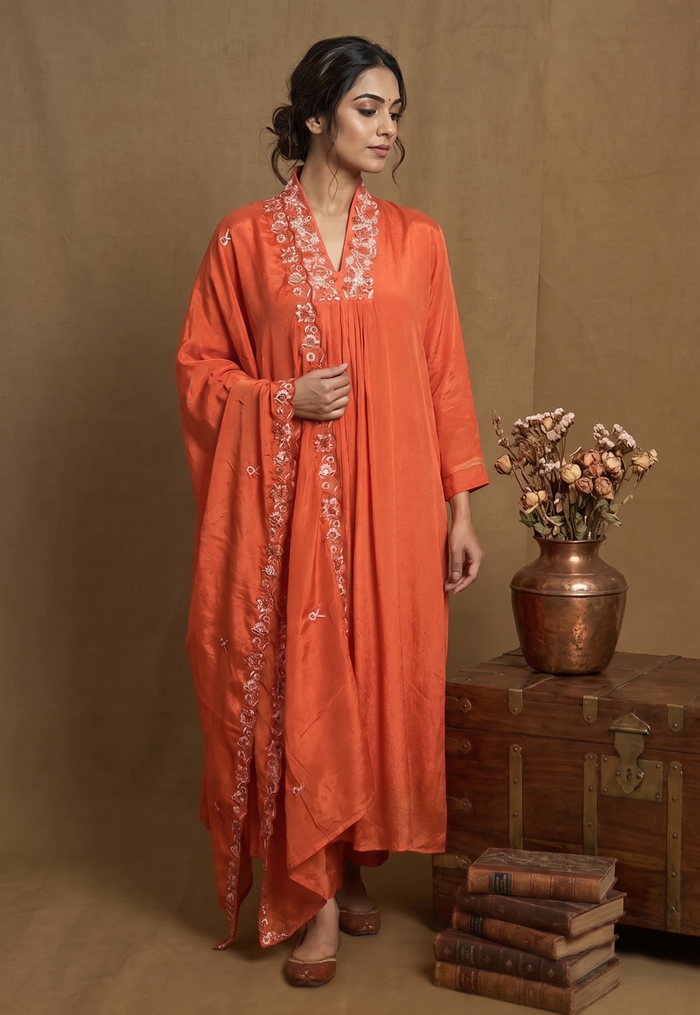 Orange Thread Work Chinon A line 3 Piece Set NK157